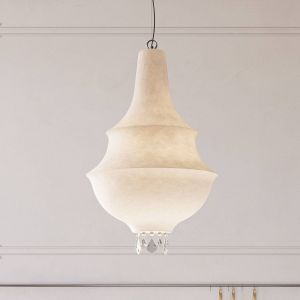 Karman Suspension Lady D, blanc, &Oslash; 48 cm, fibre de verre, E27