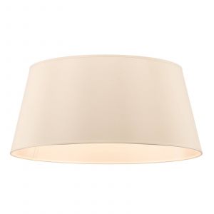 Duolla Abat-jour Cone hauteur 22,5 cm, chintz écru/blanc
