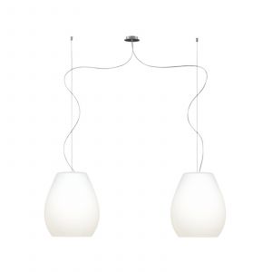 Casablanca Bagan suspension à 2 lampes, Ø 26 cm