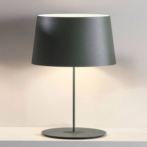 Vibia Warm 4901 lampe à poser, Ø 42 cm, verte