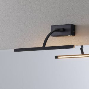Freelight Applique LED Matisse, largeur 34 cm, noire