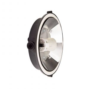 Deko-Light Luminaire pour locaux humides Sotano Retro noir Ø 18 cm plastique IP44