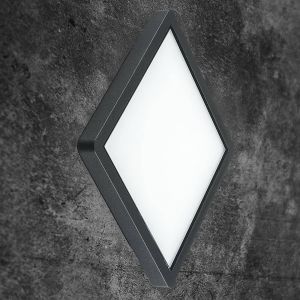 EVN Tectum plafonnier ext&eacute;rieur LED angulaire