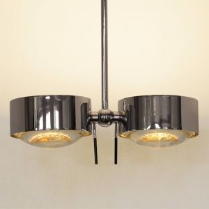 Top Light Plafonnier Puk Sides chrome 30 cm à 2 lampes G9