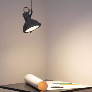 Nemo Projecteur 165 Suspension, bleu nuit