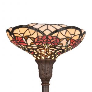 Clayre&Eef Lampadaire Kayla style Tiffany