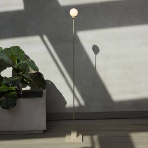 Northern lampadaire rechargeable LED Snowball, gris-beige, 2 700 K