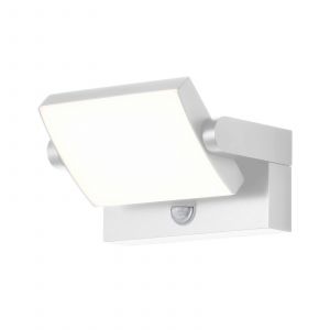 Applique murale LED CMD 9111, capteur, blanc, 21 cm, CCT, IP54