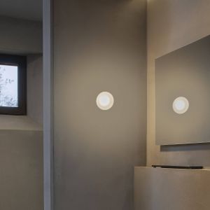 Karman Agua applique LED, IP44, verre givré