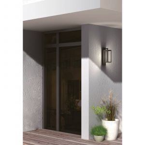 Applique d'extérieur LED Lucande Ferdinand, lot de 2, gris, 38 cm