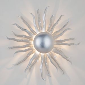 Holländer Applique ou plafonnier SONNE SILBER  Ø 70 cm