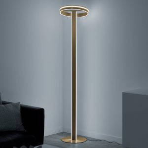 Q-Smart-Home Paul Neuhaus Q-VITO lampadaire LED, laiton mat