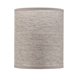 Duolla Abat-jour Roller, gris, Ø 13 cm, hauteur 15 cm