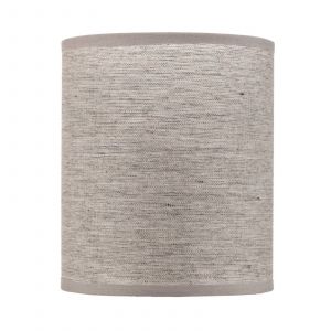 Duolla Abat-jour Roller, gris, Ø 13 cm, 15 cm de haut