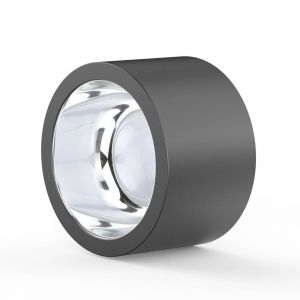 EVN Spot pour plafond LED ALG54, Ø 12,9 cm anthracite