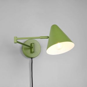 Trio Lighting Applique murale Cosima, verte, saillie 54 cm, métal