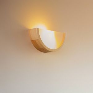 Envostar Kerio applique murale, 27,5 cm, pin naturel
