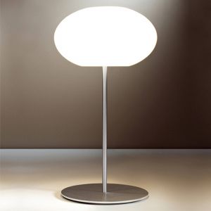 Casablanca Aih lampe de table 28 cm blanc brillant