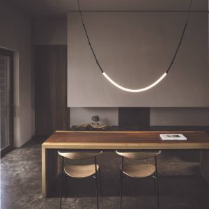 Karman Leda suspension LED 100x300 cm IP20 noire