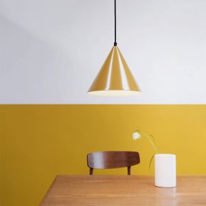 Dyberg Larsen Ron suspension brillante jaune curry