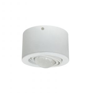 Spot Lindby Jyla, blanc, 4.200 K, Ø 13 cm, lentille, aluminium