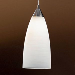 Orion Suspension Madina en verre, Ø 15 cm, blanche