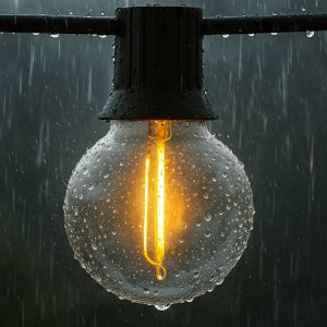 Guirlande lumineuse LED solaire Vista de Calex, longueur 20 mètres, IP44