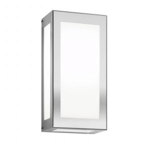 CMD Applique d'extérieur LED Kina, acier inoxydable, verre, 2700K