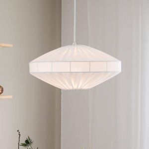 PR Home Suspension Edith, Ø 38 cm, coton, blanc