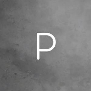 Artemide Alphabet of Light mur lettre majuscule P