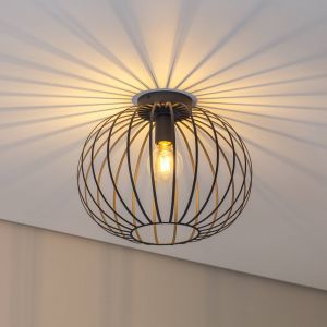 Argon Plafonnier Valor, anthracite, acier, &Oslash; 40 cm