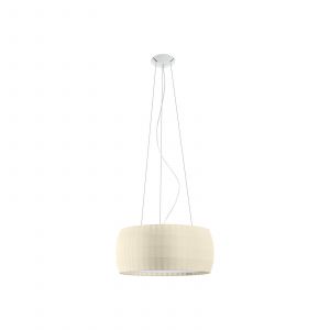 Carpyen Suspension Isamu, blanc perle, Ø 53cm