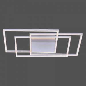 Paul Neuhaus Plafonnier LED Inigo, 75 cm, 3 lampes à intensité variable