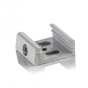 GLOBAL Fixation plafond pour rail triphas&eacute; Noa, blanche