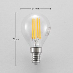 Ampoule LED Arcchio E14 P45, 4 W, claire, 2 700 K, à intensité variable