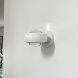 LOOM DESIGN applique murale LED Optic, blanc, aluminium, &Oslash; 12 cm