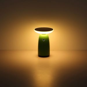 Globo Lampe de table LED solaire 36625, vert, métal, 23 cm, à intensité variable