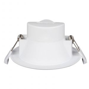 Prios lampe encastrable LED Rida, set de 3, blanc, 15 cm, CCT, IP44