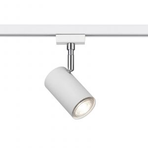 Trio Lighting Spot sur rail DUOline 782401, Ø 6 cm, blanc, 2-phases, GU10