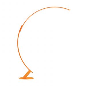 kdln lampadaire LED Kyudo, orange, hauteur 212 cm