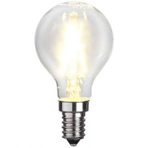 STAR TRADING Ampoule goutte LED E14 P45 2 W 2 700 K filament