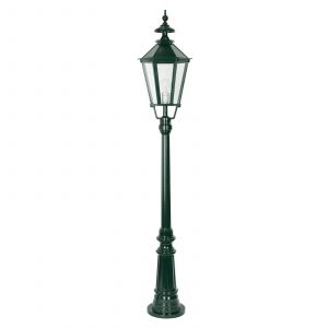 K.S. Verlichting Lampadaire d'extérieur Dublin en aluminium moulé sous pression, vert