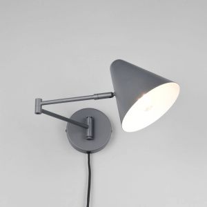 Trio Lighting Applique murale Cosima, anthracite, saillie 54 cm, métal