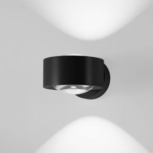 Egger Licht Applique murale LED Egger Clippo Optic noir/noir DTW up/down