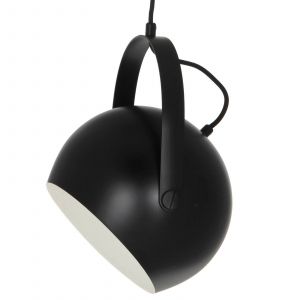 FRANDSEN Ball W. Handle suspension Ø19 cm noir mat