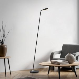 Lampadaire LED rechargeable Paul Neuhaus Akku-Bente, noir, CCT, USB-C