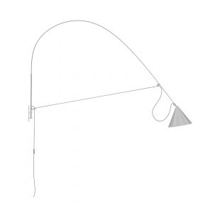 midgard Applique murale LED AYNO XL, gris/gris, 2.700 K, 220 cm