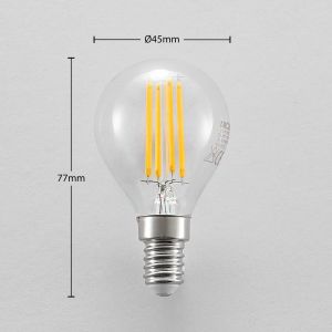 Arcchio Ampoules LED E14 P45, 4 W, claires, 2 700 K, à intensité variable, lot de 2