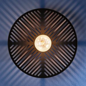 MARKET SET Applique murale Waterlily noire