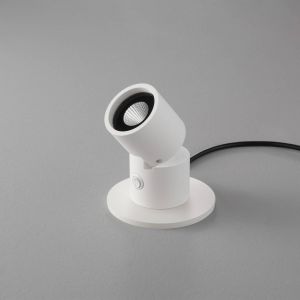 Egger Licht Egger DLS Lampe de table LED Capri, spot LED, blanc